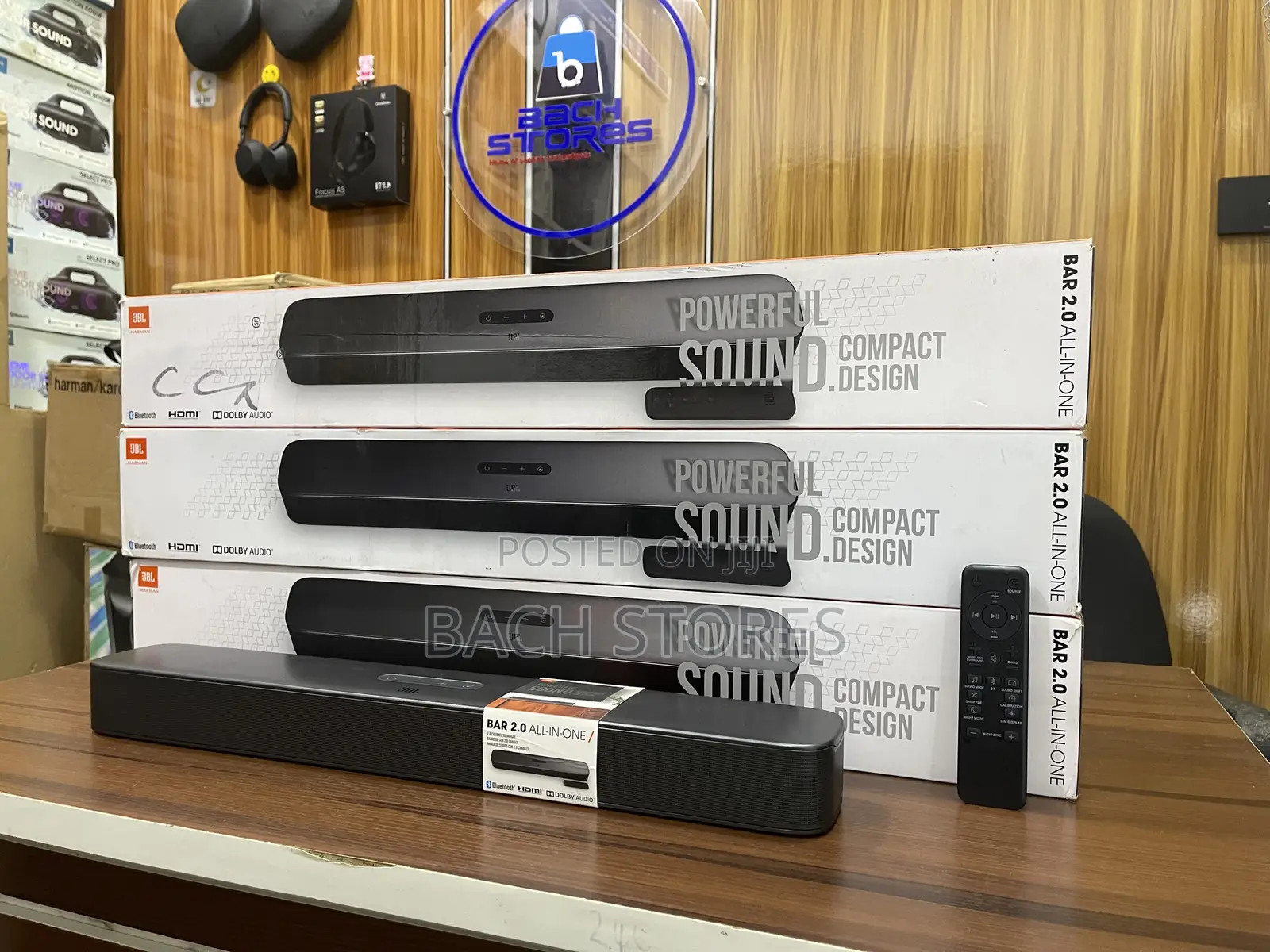 Open Box JBL 2.0CH Compacted Soundbar With Inbuilt Subwoofer