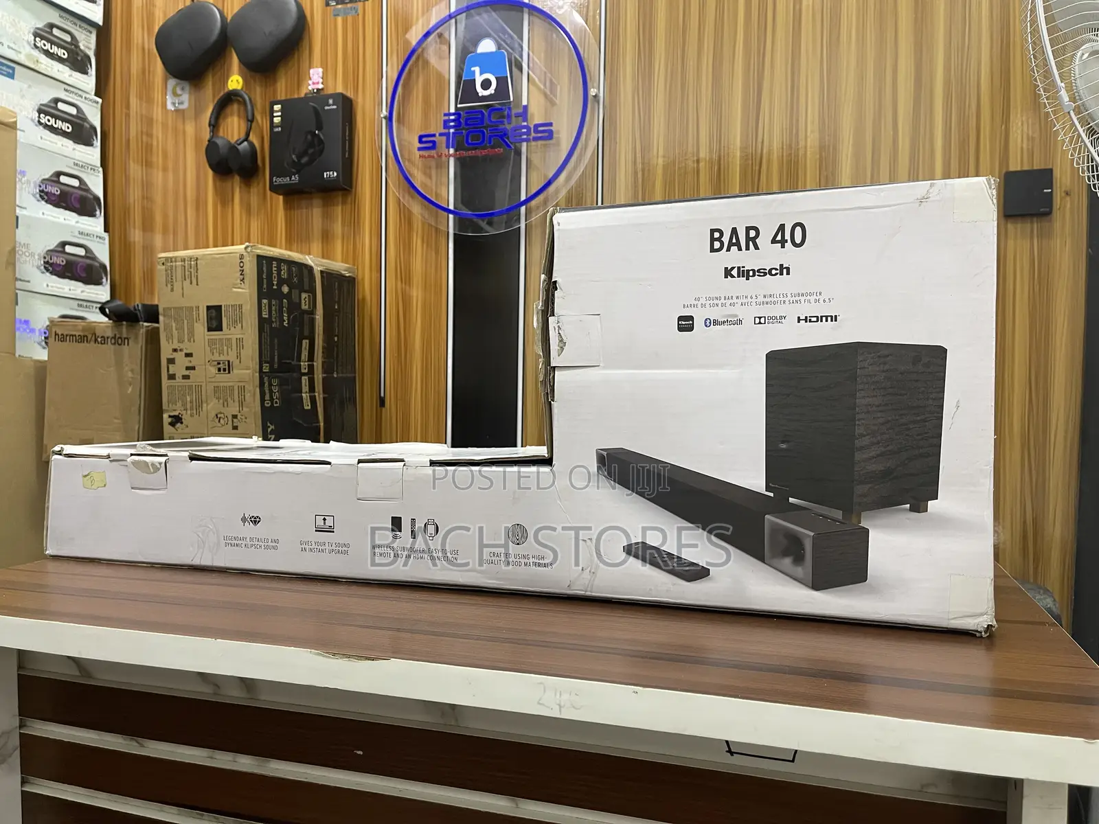 Klipsch Bar 40 High Powered Wireless Soundbar