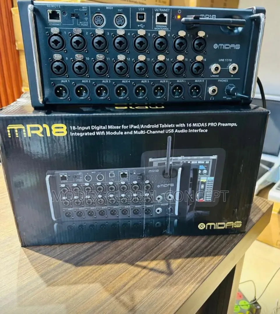 Midas MR18 Digital Mixer