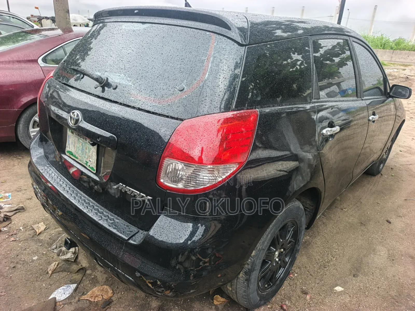 Toyota Matrix Standard AWD (1.8L 4cyl 4A) 2004 Black