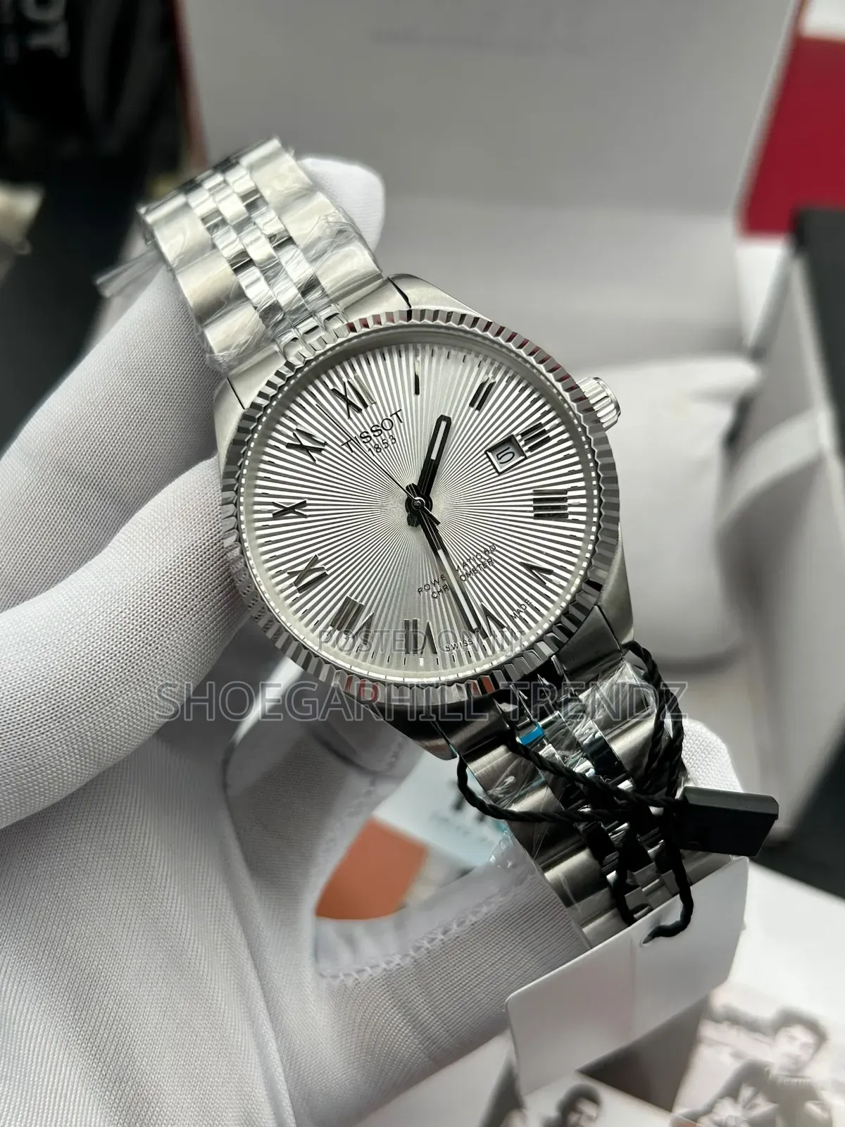 Tissot 1853 Premium Steel Wristwatch-High-Quality Executive Timepiece