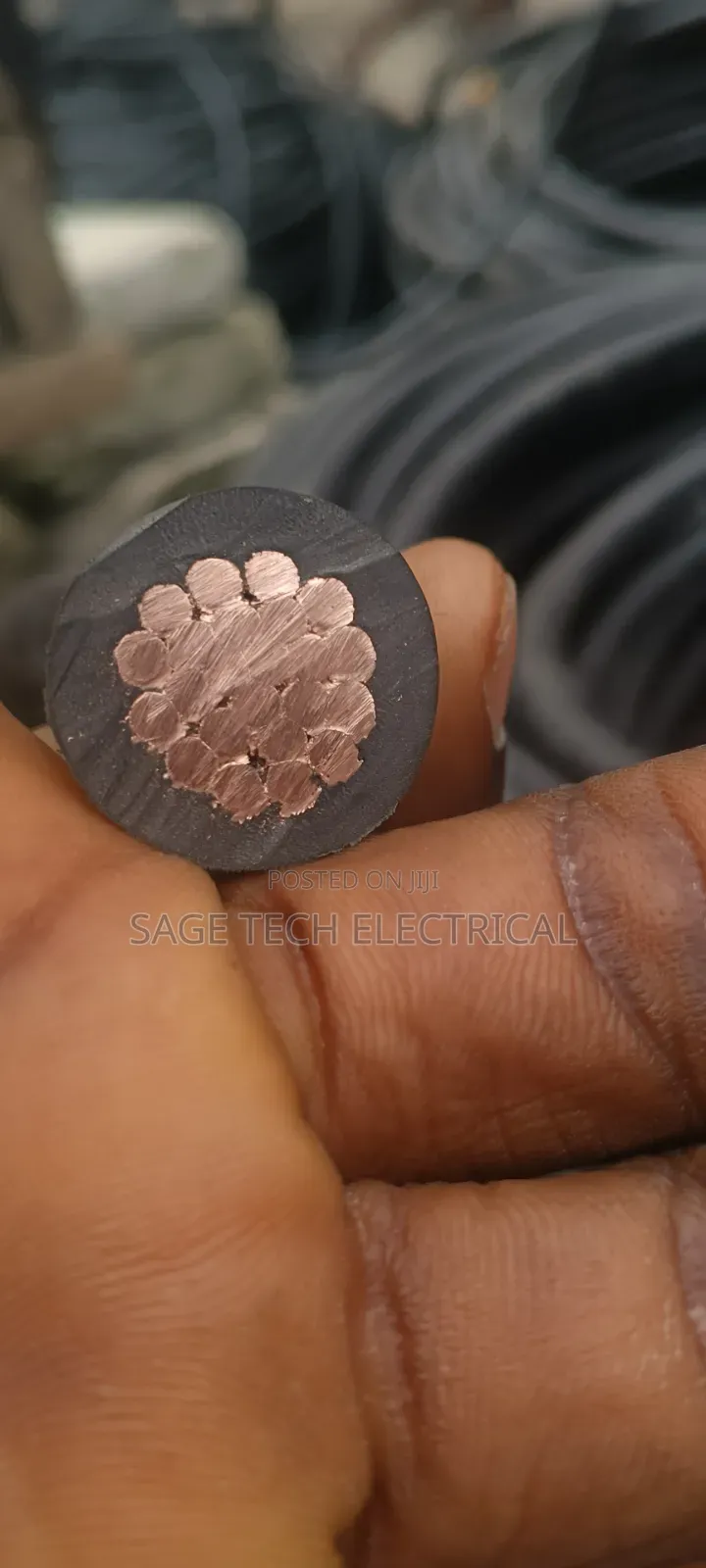 185mm Single Core CU/XLPE/PVC Nigerchin Electric Cable