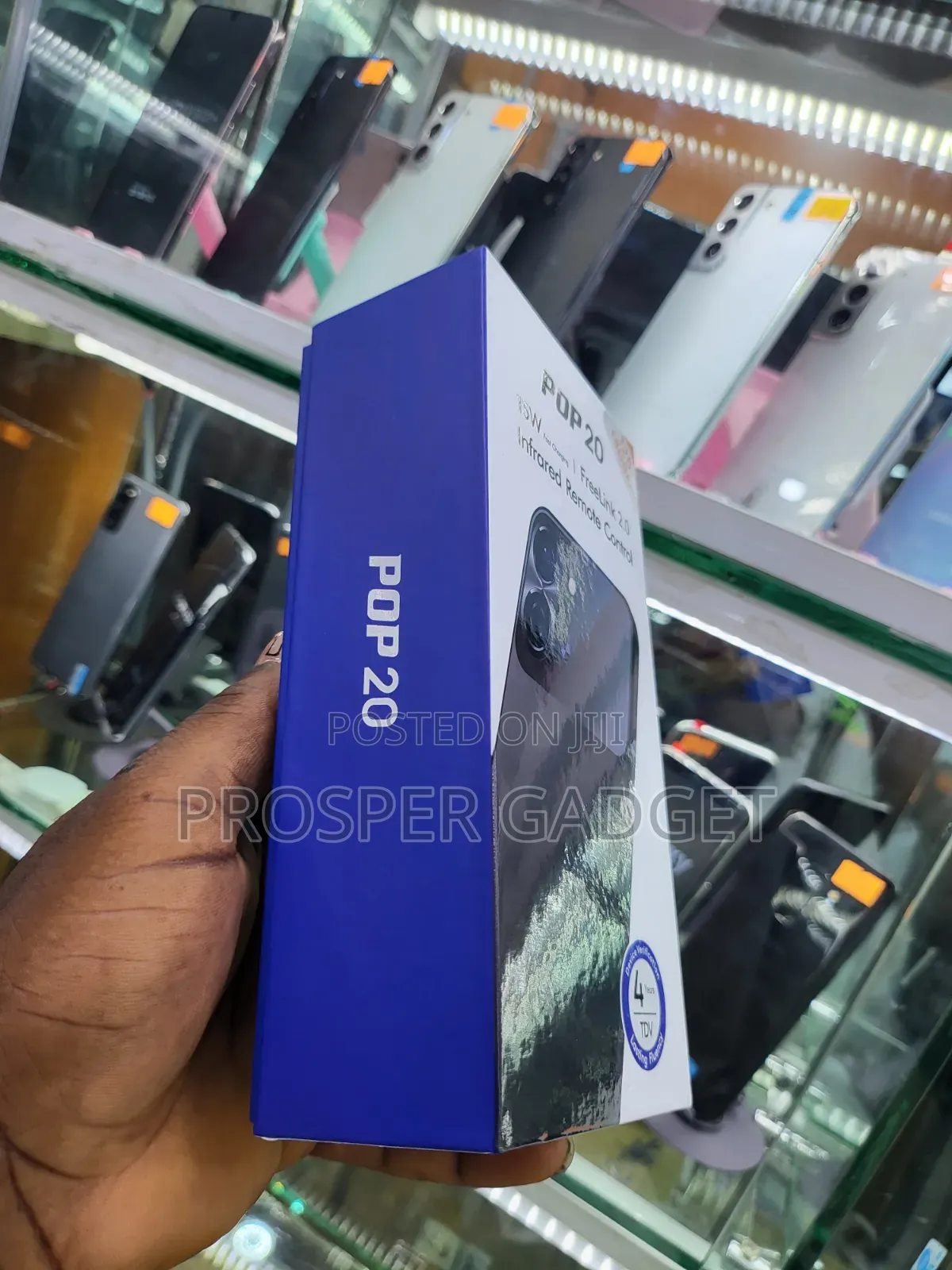 New Tecno Pop 20 128 GB Black