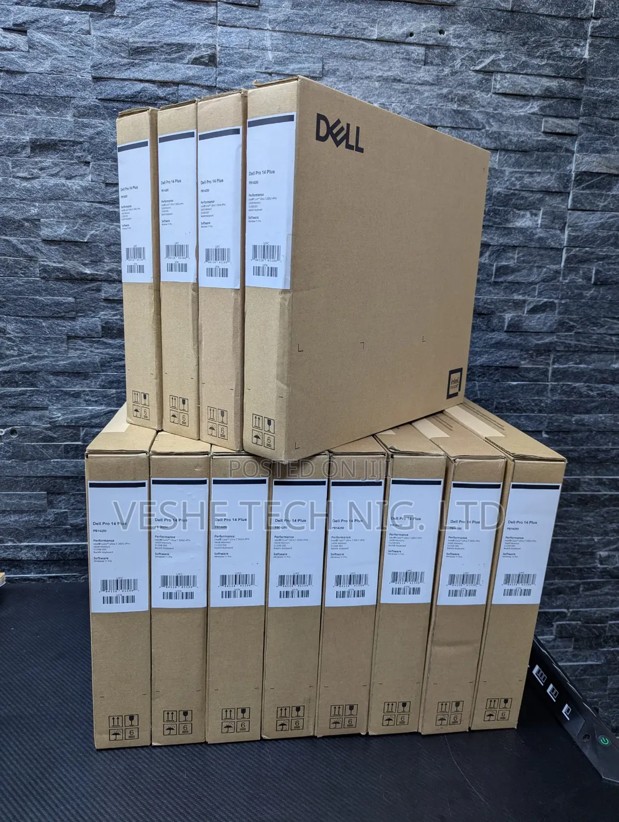 New Laptop Dell Pro 14 16GB Intel Core Ultra 7 SSD 512GB