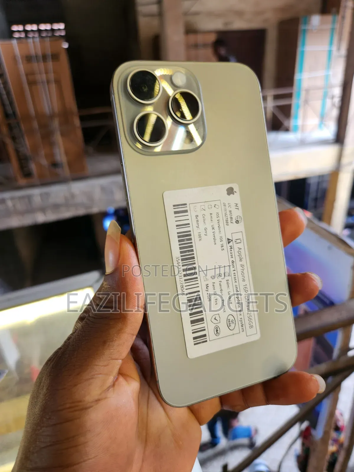 New Apple iPhone 15 Pro Max 256 GB Silver