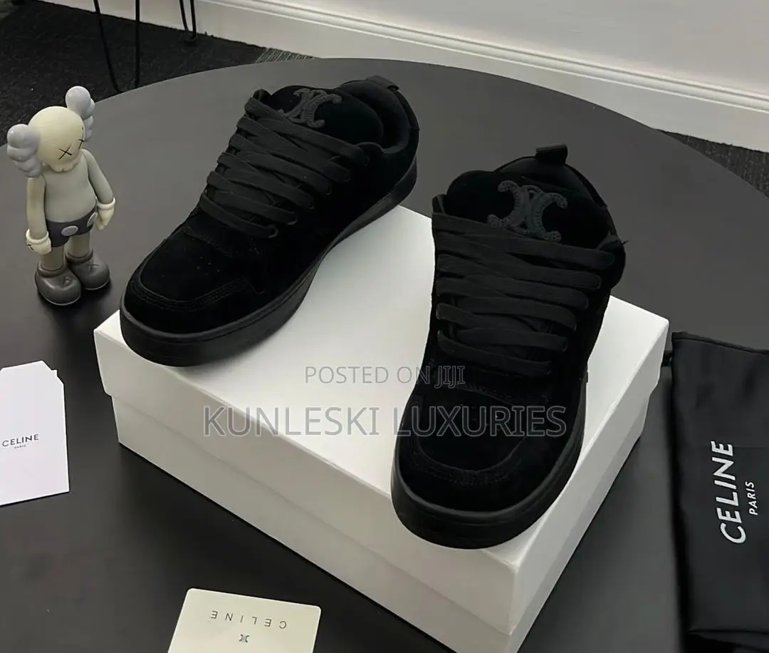 Original Celine Huntington Low Lace Sneakers