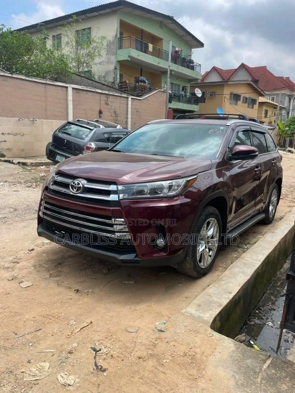 Toyota Highlander Limited 4dr SUV AWD (3.5L 6cyl 6A) 2015 Burgundy