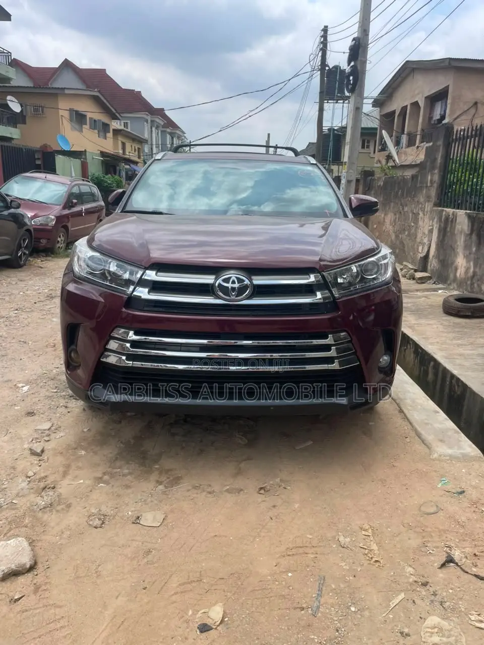 Toyota Highlander Limited 4dr SUV AWD (3.5L 6cyl 6A) 2015 Burgundy