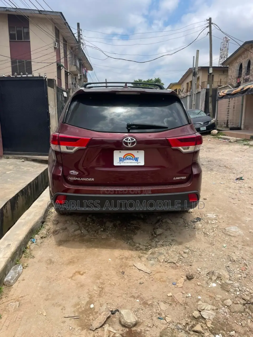 Toyota Highlander Limited 4dr SUV AWD (3.5L 6cyl 6A) 2015 Burgundy