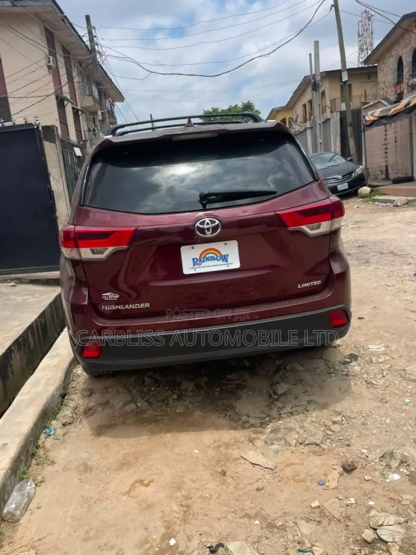 Toyota Highlander Limited 4dr SUV AWD (3.5L 6cyl 6A) 2015 Burgundy
