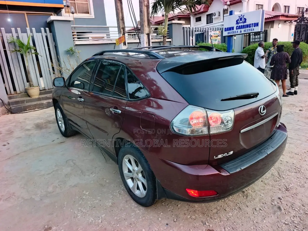 Lexus RX 350 AWD 2008 Burgundy