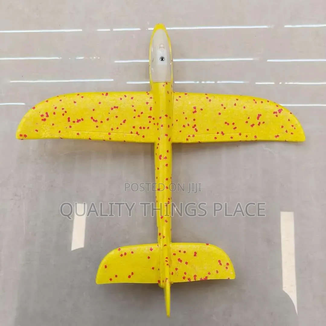 Large Hand-Thrown Airplane Toy