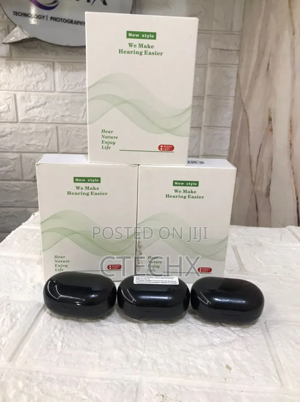 Aolso Rechargeable Digital in-Ear Amplifier Headphones for Seniors