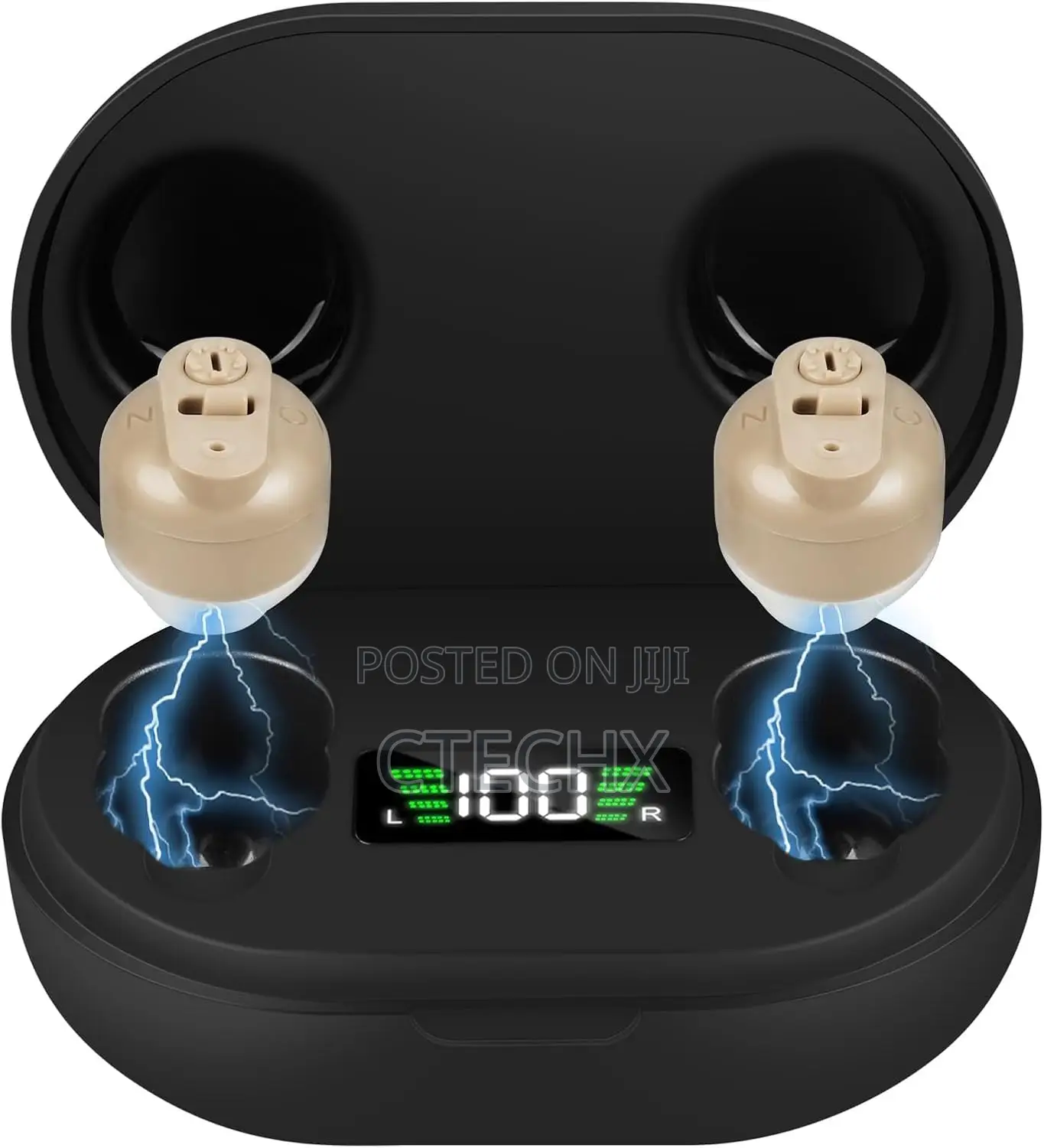 Aolso Rechargeable Digital in-Ear Amplifier Headphones for Seniors