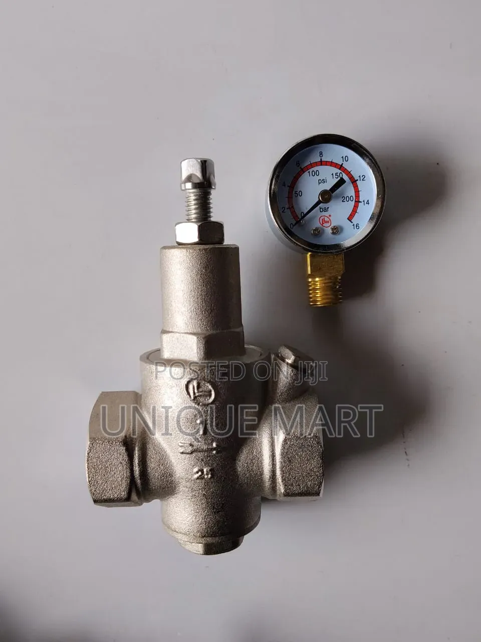 1" Stainless Steel Adjustable Water Pressure Reducing Valve. 16Bar
