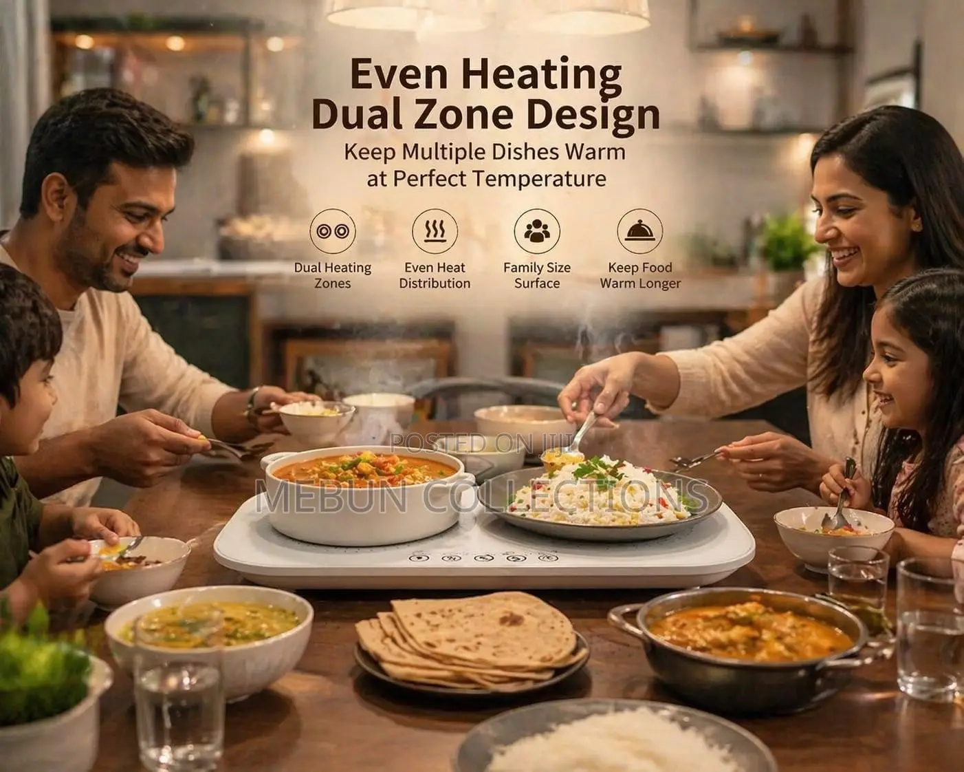 Electric Food Warming Tray
