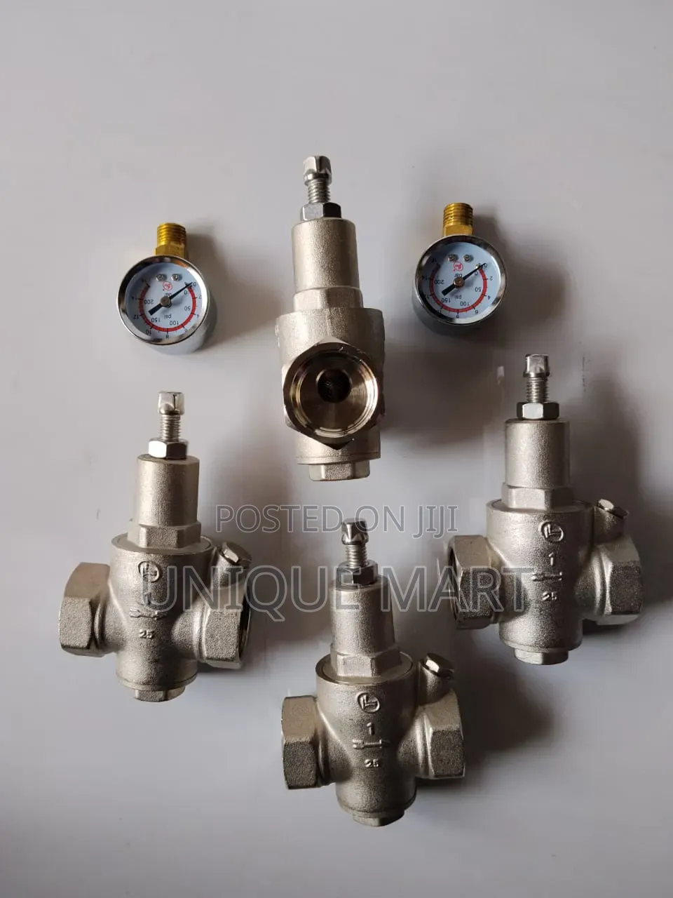 1" Stainless Steel Adjustable Water Pressure Reducing Valve. 16Bar