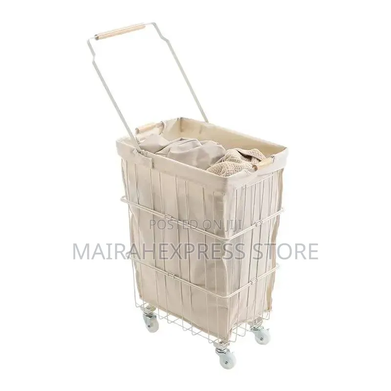 High Quality Laundry Basket With Wheels T2mm7
