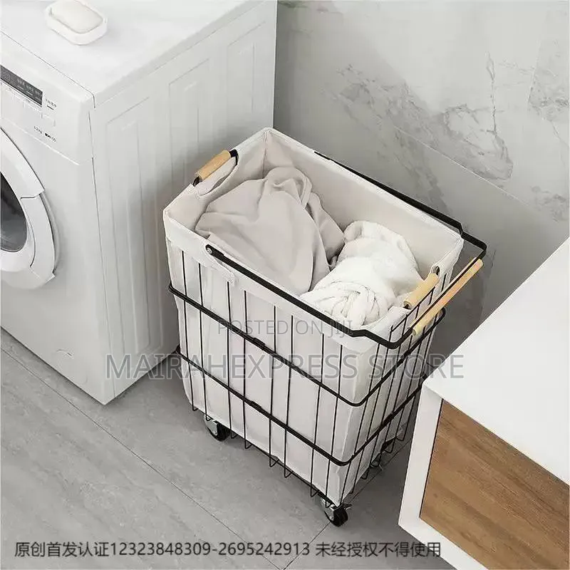 High Quality Laundry Basket With Wheels T2mm7