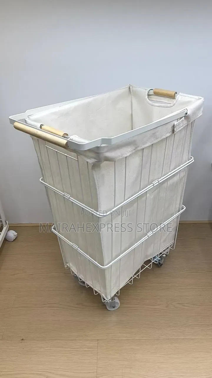 High Quality Laundry Basket With Wheels T2mm7