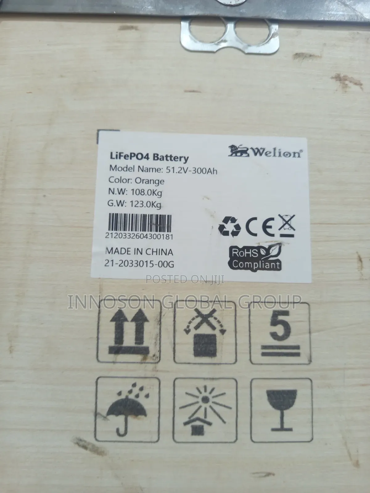 15kwh 48v Welion Lithium Ion Battery