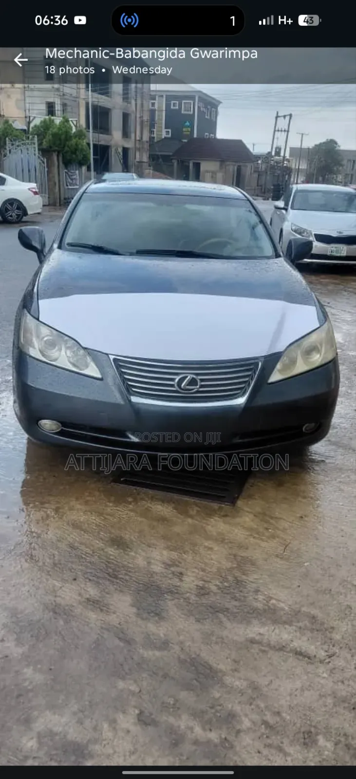 Lexus ES 350 2008 Blue