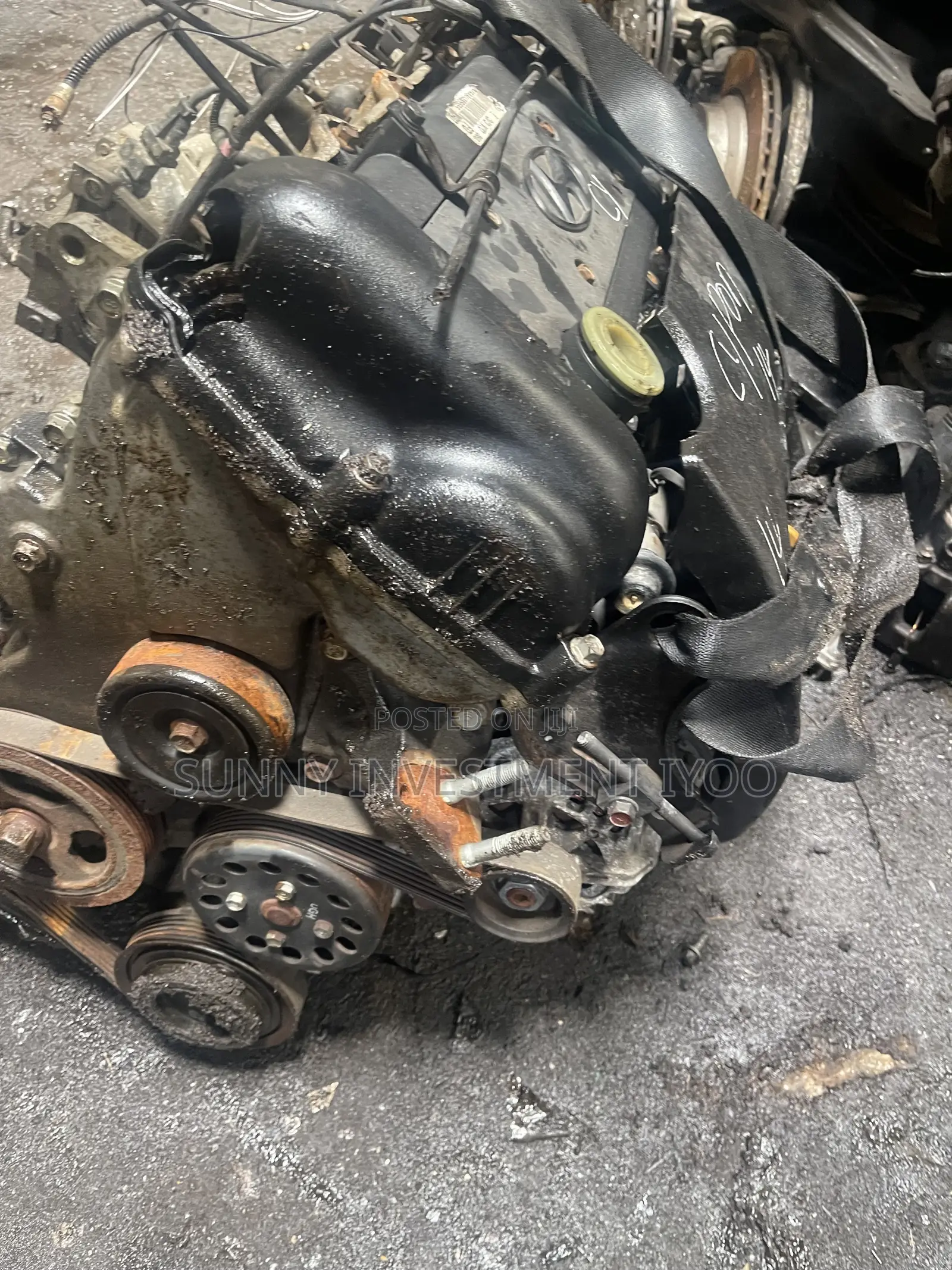 HYUNDIA Accent Engine 2011