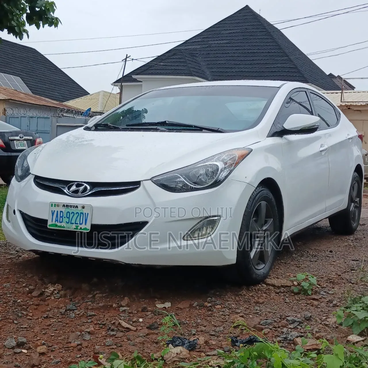 Hyundai Elantra 2014 White