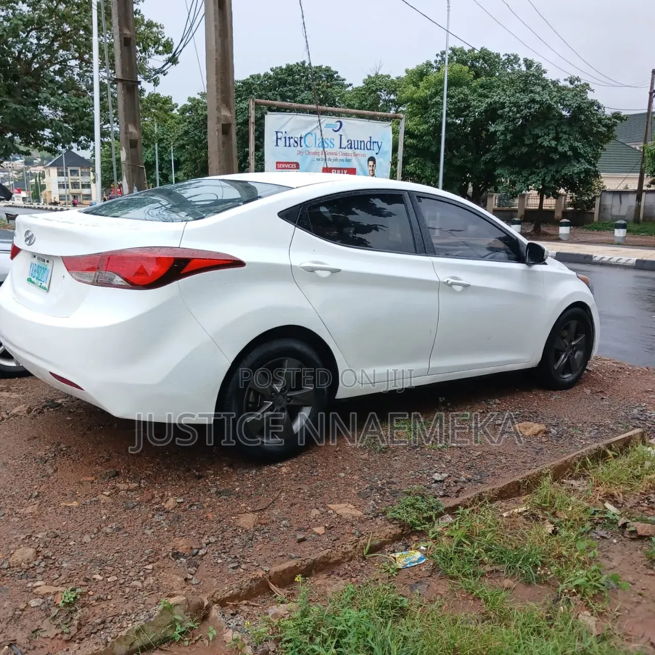 Hyundai Elantra 2014 White