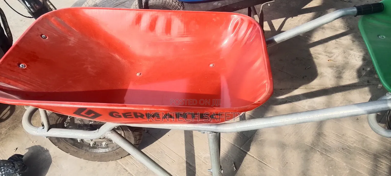 Original Construction Wheel Barrow Imported German