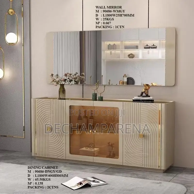 Elegance and Classy Mirror Console