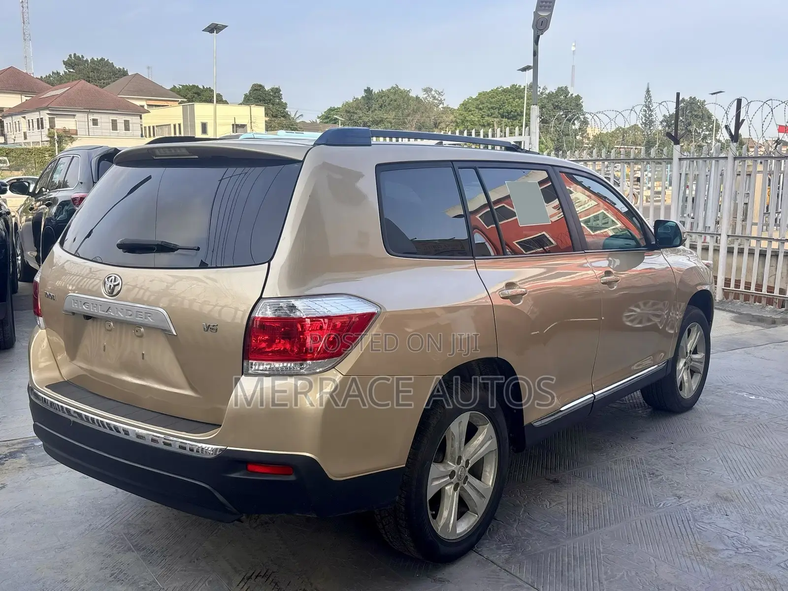 Toyota Highlander 2008 Gold