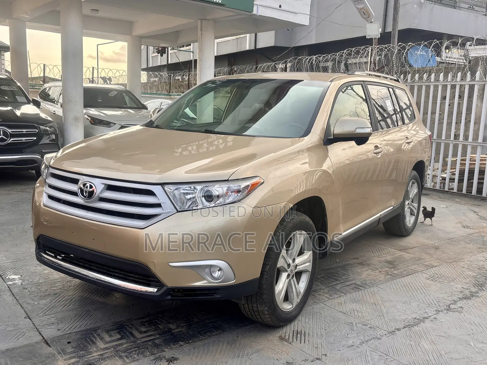 Toyota Highlander 2008 Gold
