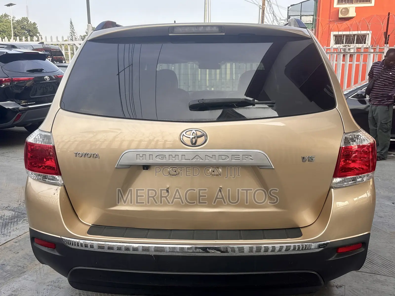 Toyota Highlander 2008 Gold