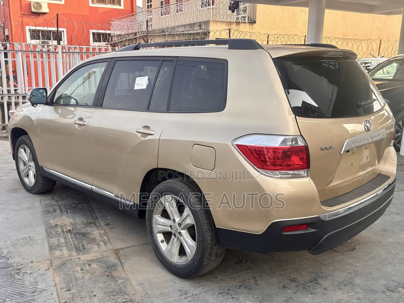 Toyota Highlander 2008 Gold
