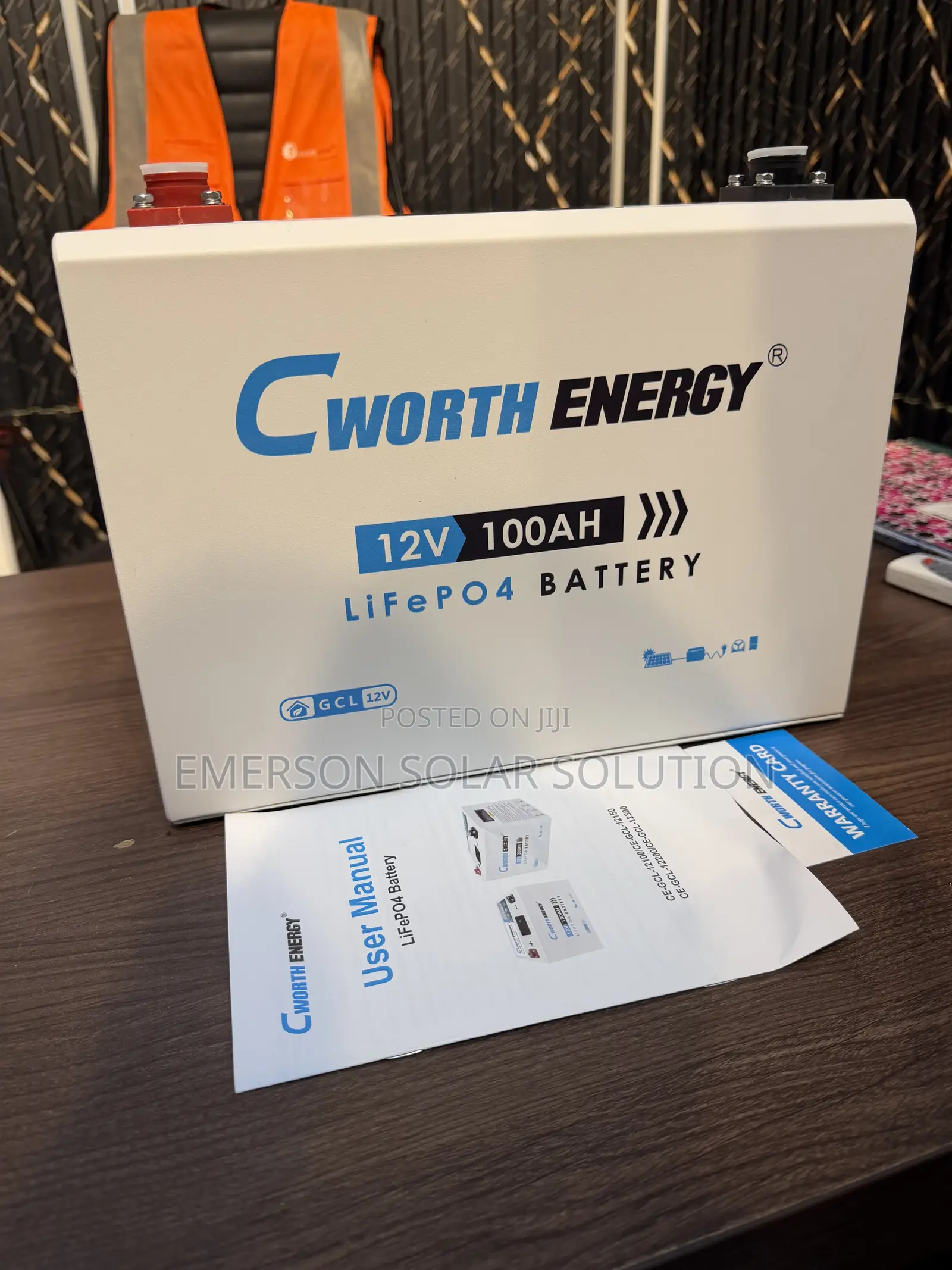 Cworth 1.2kWh 12V Home Solar Battery