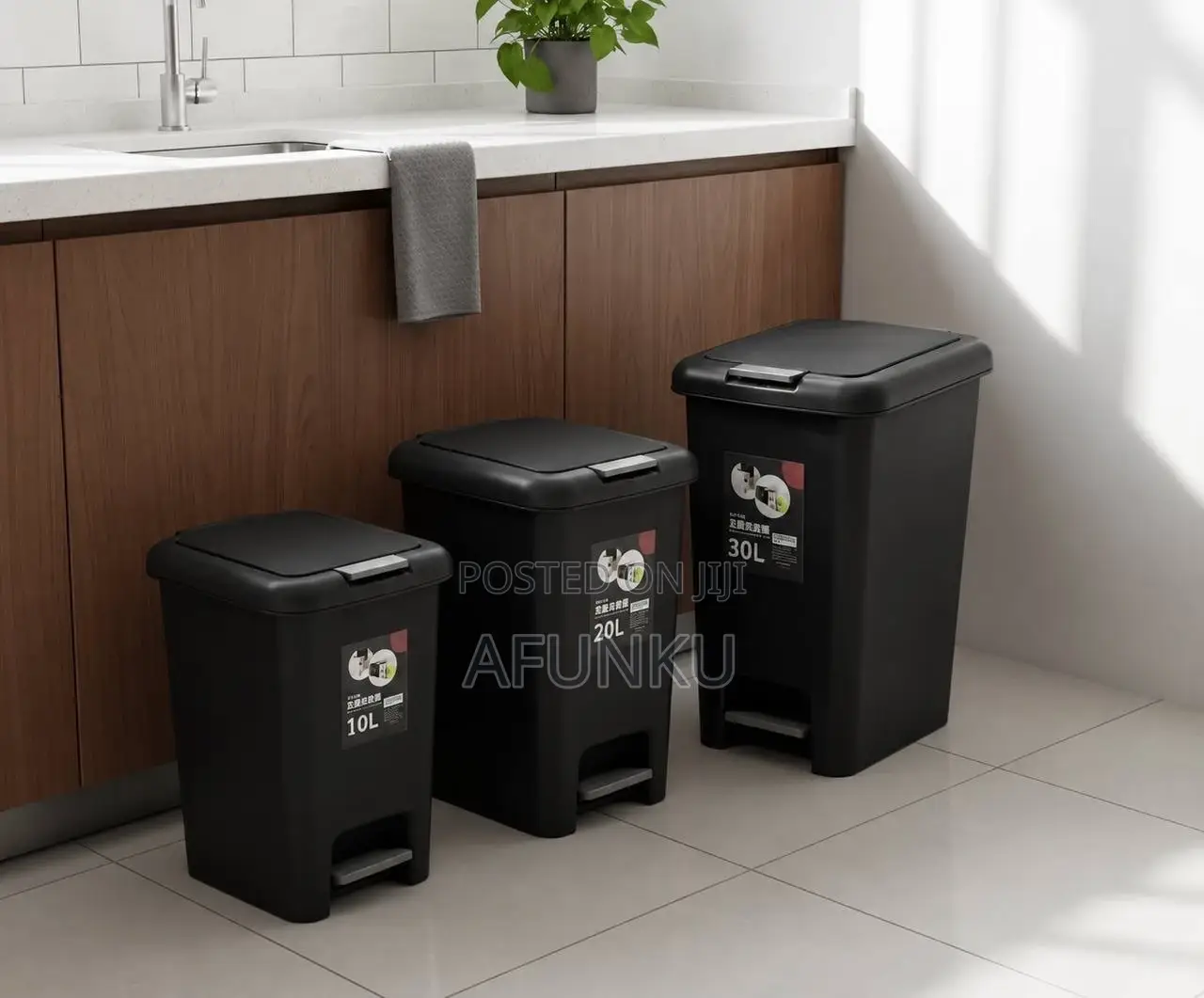 Foot Press Waste Bin 20liter