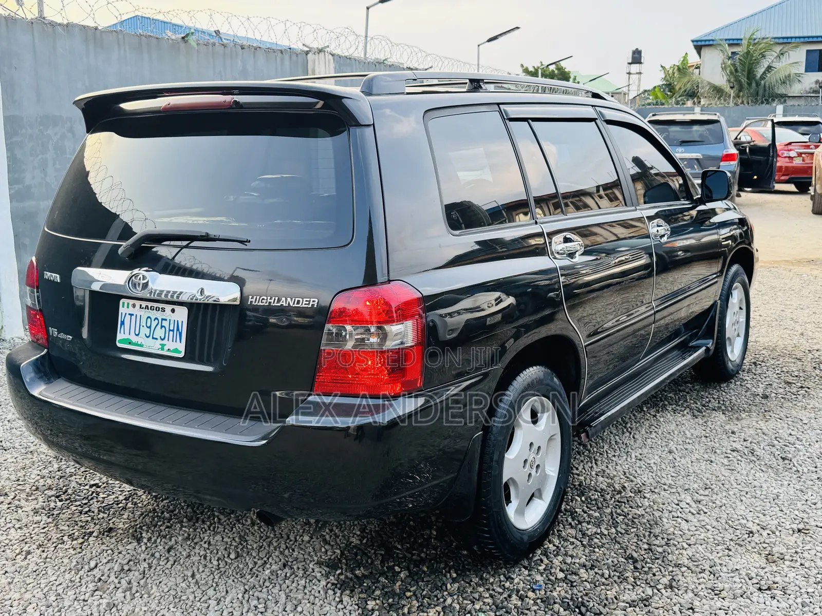 Toyota Highlander Limited V6 2005 Black