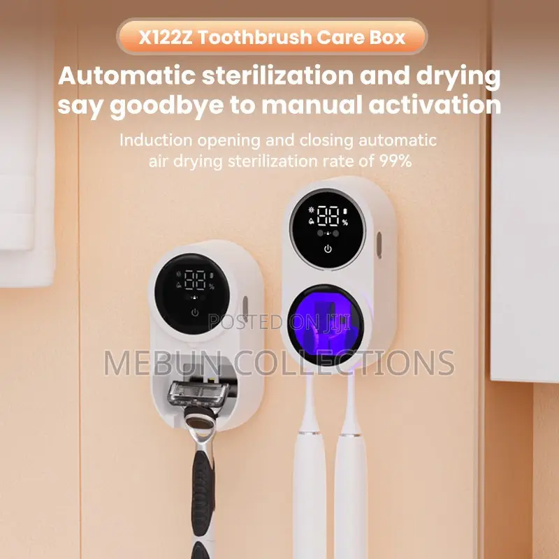 Smart UV Toothbrush Sterilizer 1800mah Rechargeable