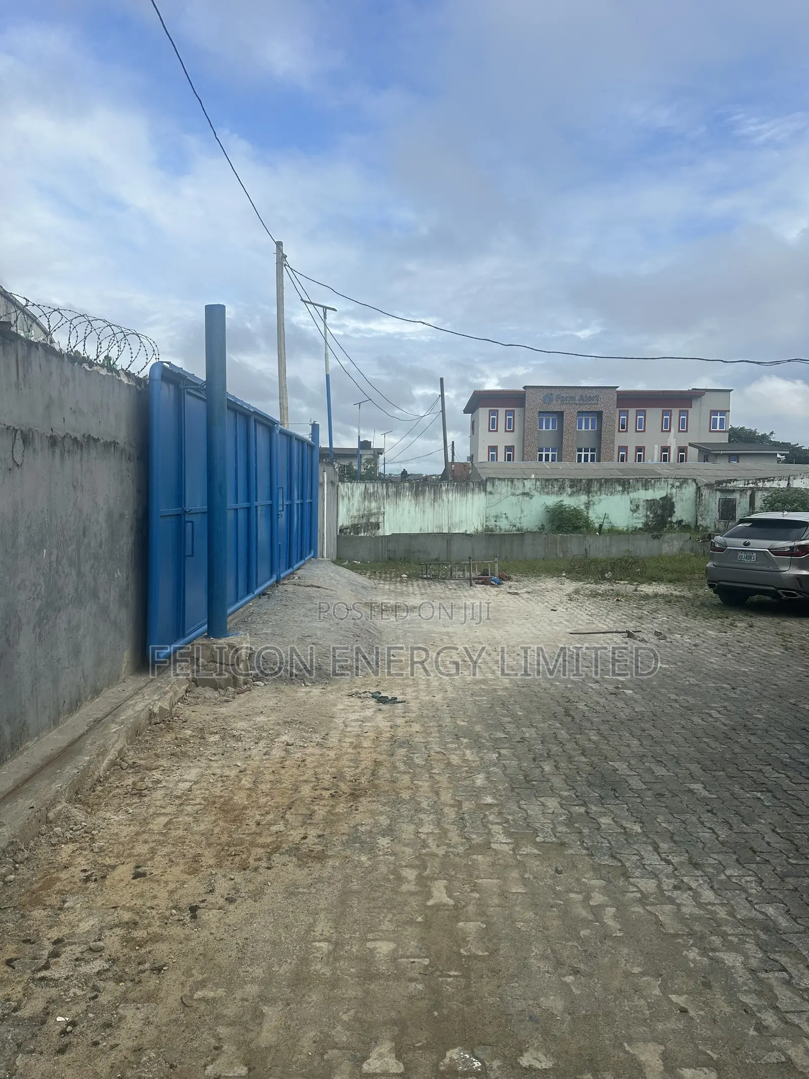 Industrial Yard + Office Space for Lease | ₦10m/Year| No Agency Fee