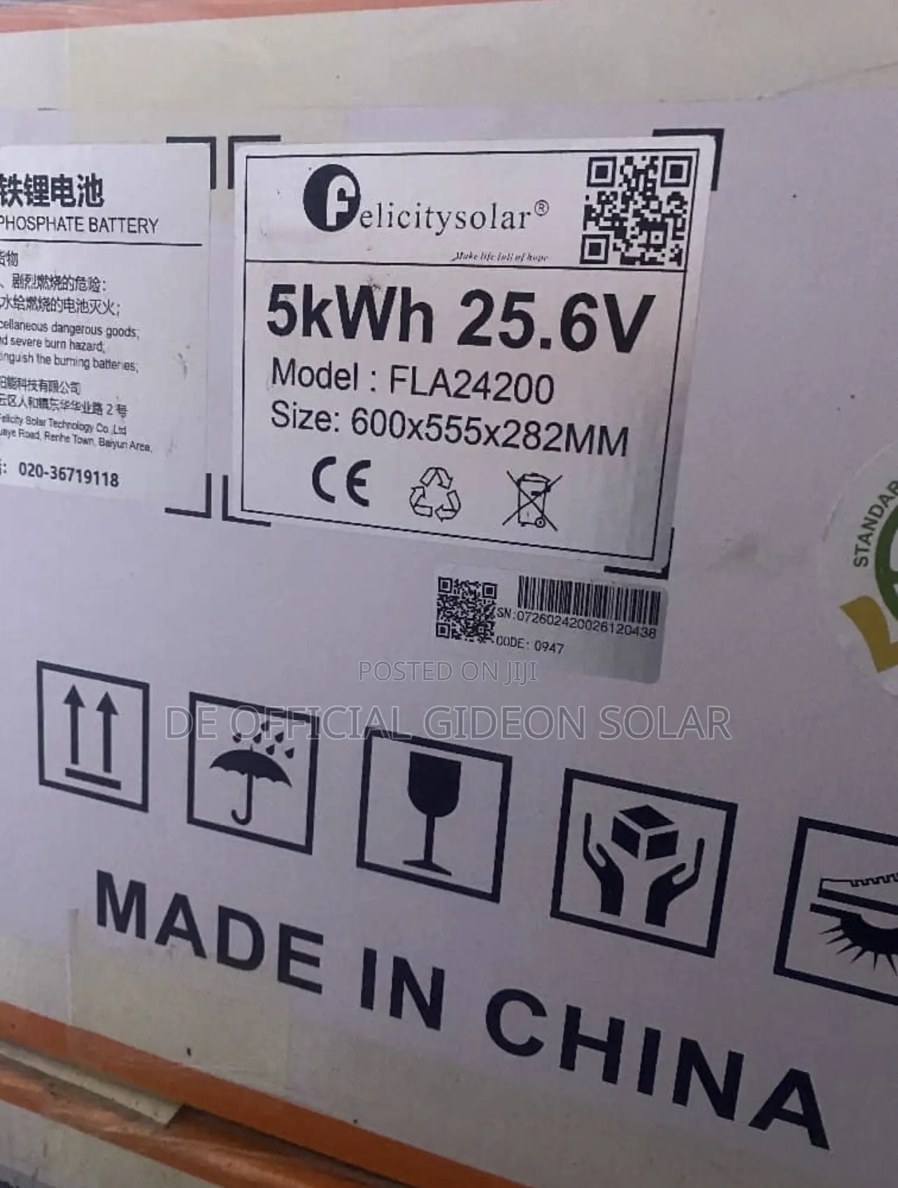 5kwh Lithium Battery FLA SERIES