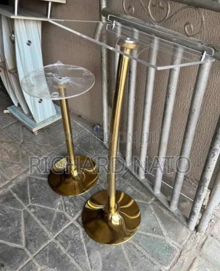 Acrylic Glass Pulpit