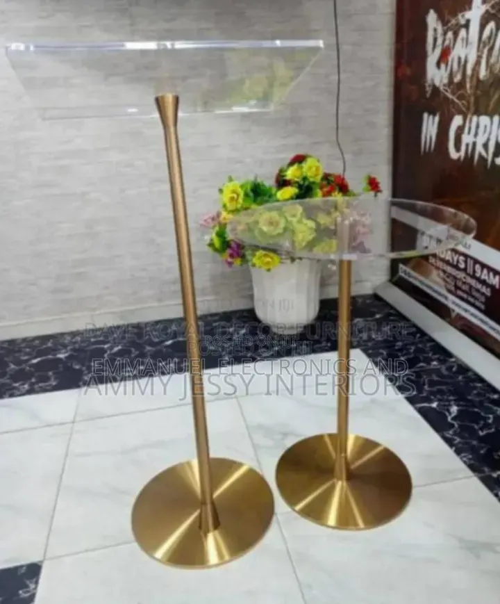 Acrylic Glass Pulpit