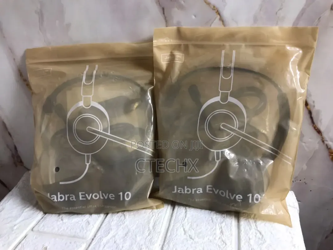 Jabra Evolve 10 Wired USB Headset With Noise-Cancelling Mic