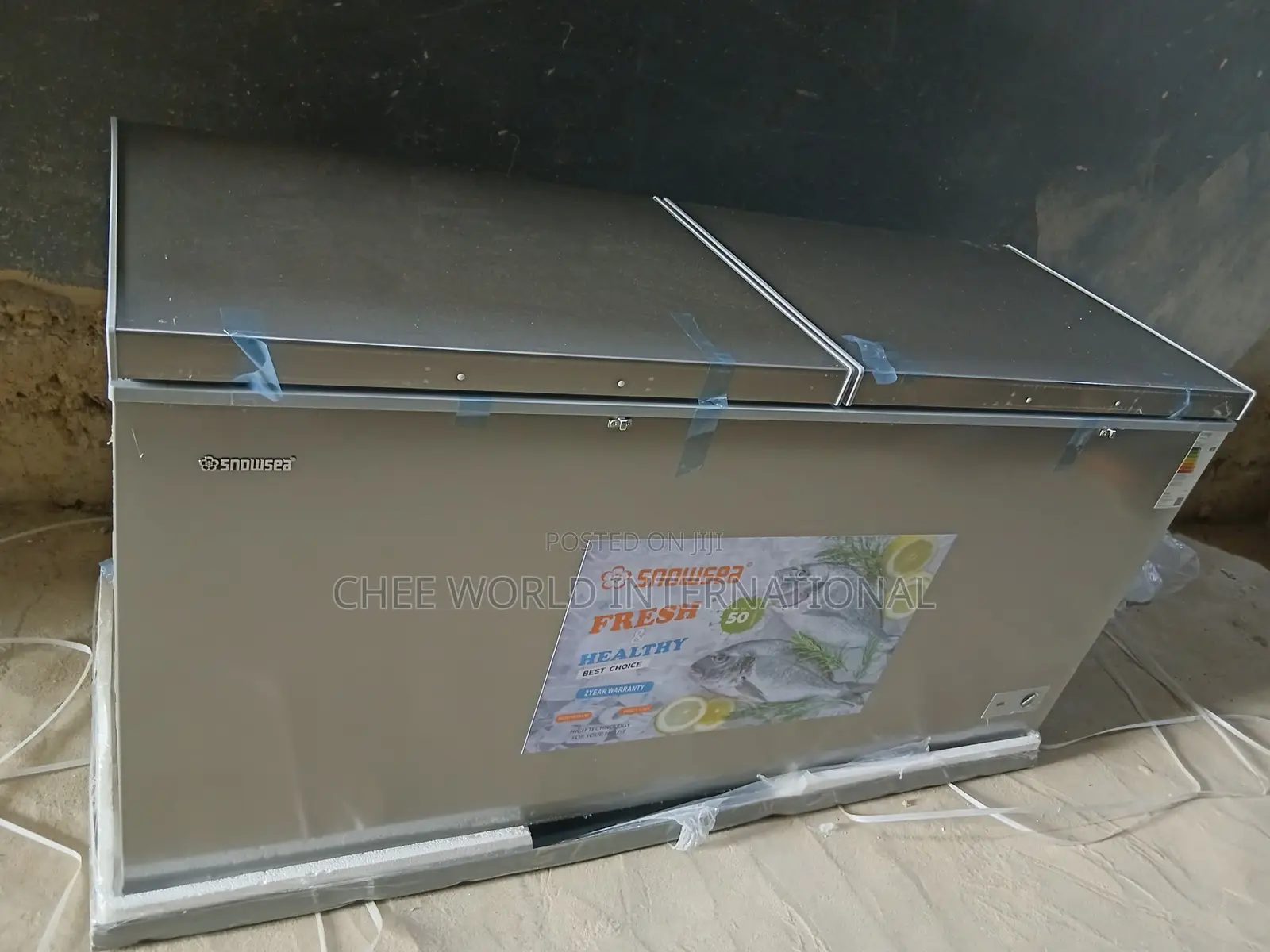 Snowsea BD-700 Double Door Chest Freezer 700L– Brand New