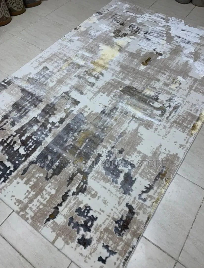 Premium Turkish Modern Abstract Rug – Luxury Living Room Carpet