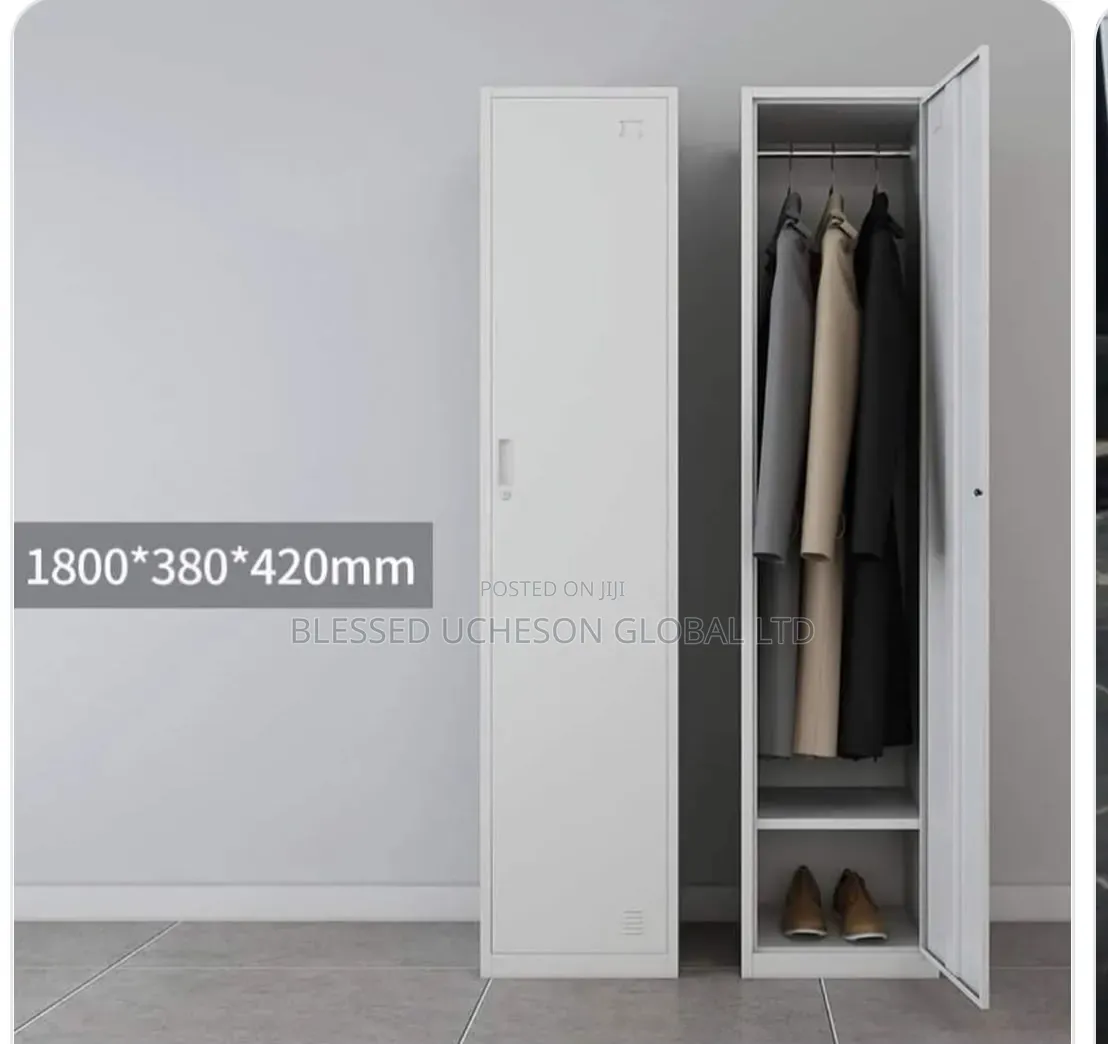 Brand New One Door Metal Wardrobe