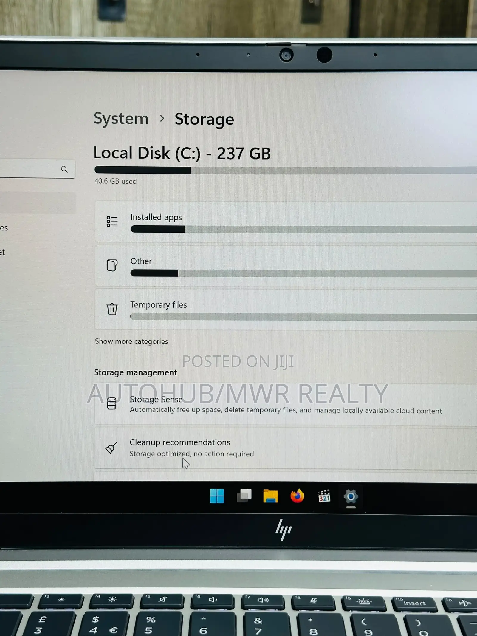 Laptop HP EliteBook 840 G8 16GB Intel Core i5 SSD 256GB