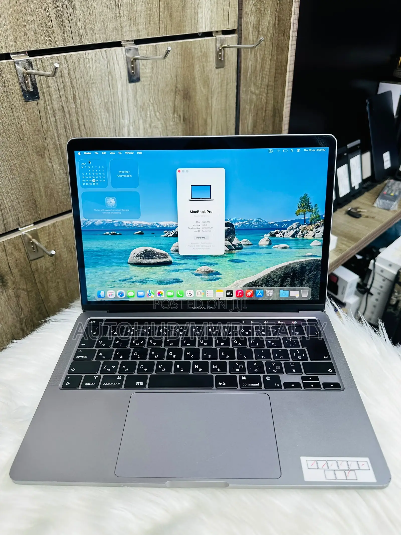 Laptop Apple MacBook Pro 2022 M2 16GB Intel Core i7 SSD 512GB