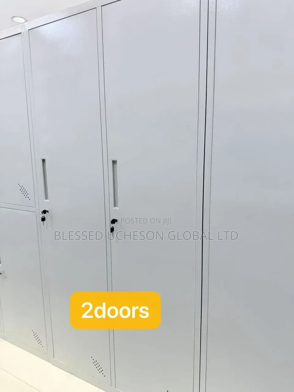 Brand New Two-Door Metal Wardrobe